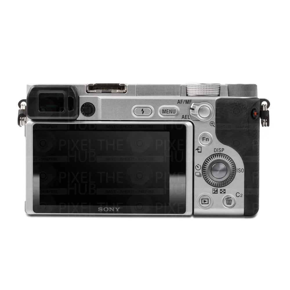 Sizeony Alpha a6400 Mirrorless Digital Camera (Body Only Sizeilver) - 10PC Accessory Kit