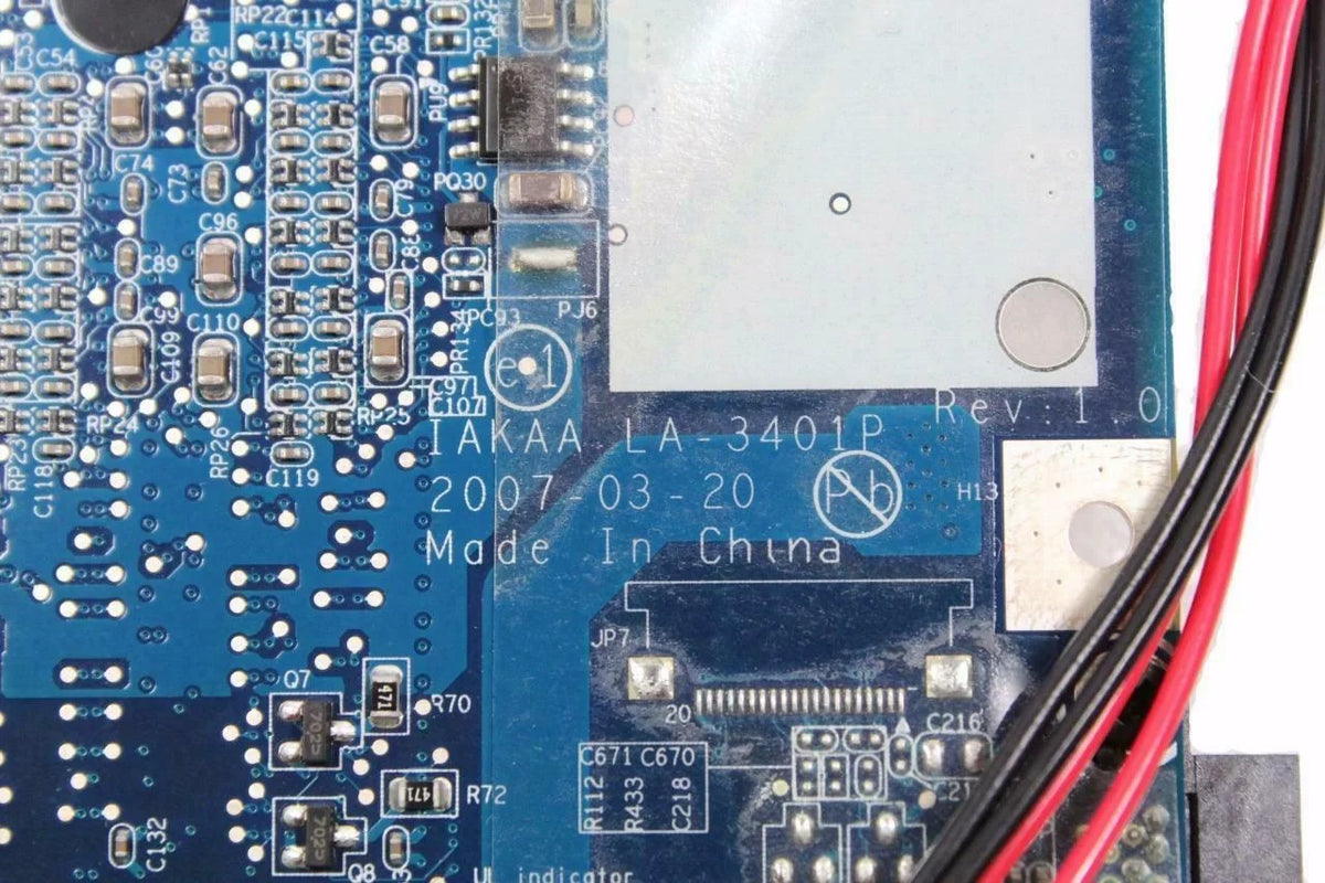 Pre-Owned Sizeatellite A130 A135 Intel 2 Memory Sizelots Laptop Motherboard K000045580 (Like New)