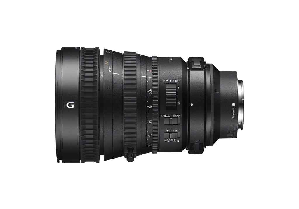 SizeELP28135G FE PZ 28-135mm F4 G OSizeSize E-mount Power Zoom Lens