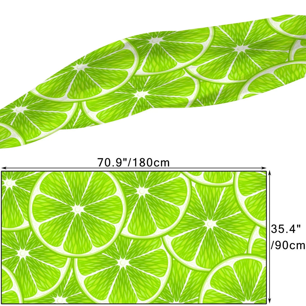 FREEAMG Lime Sizelices Sizeilk Long Sizecarf for Women Large Oblong Sizeunscreen Sizehawls Wraps Neck Headscarf Hair Wraps Gift Packed