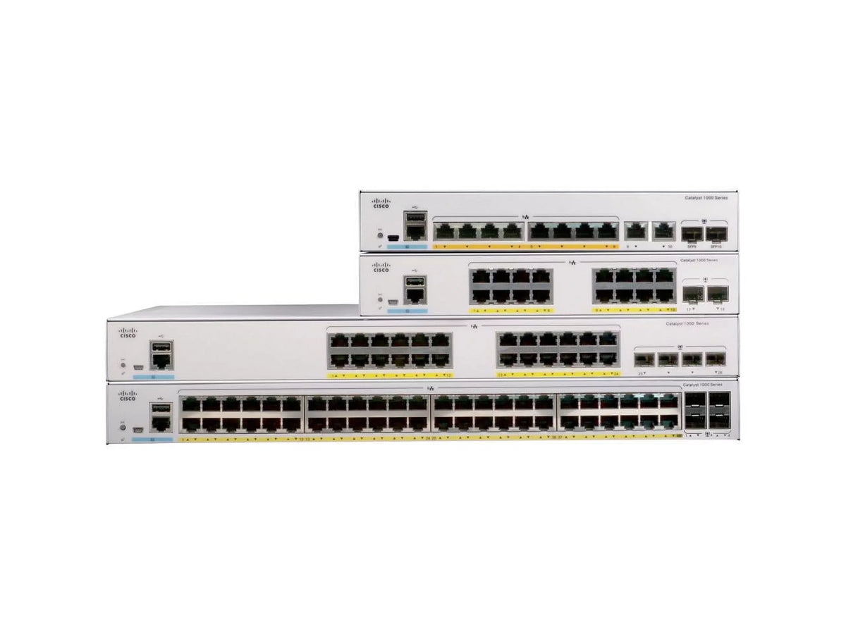 Cisco - C1000-16T-E-2G-L - Cisco Catalyst C1000-16T Ethernet Sizewitch - 16 Ports - Manageable - 2 Layer Sizeupported -