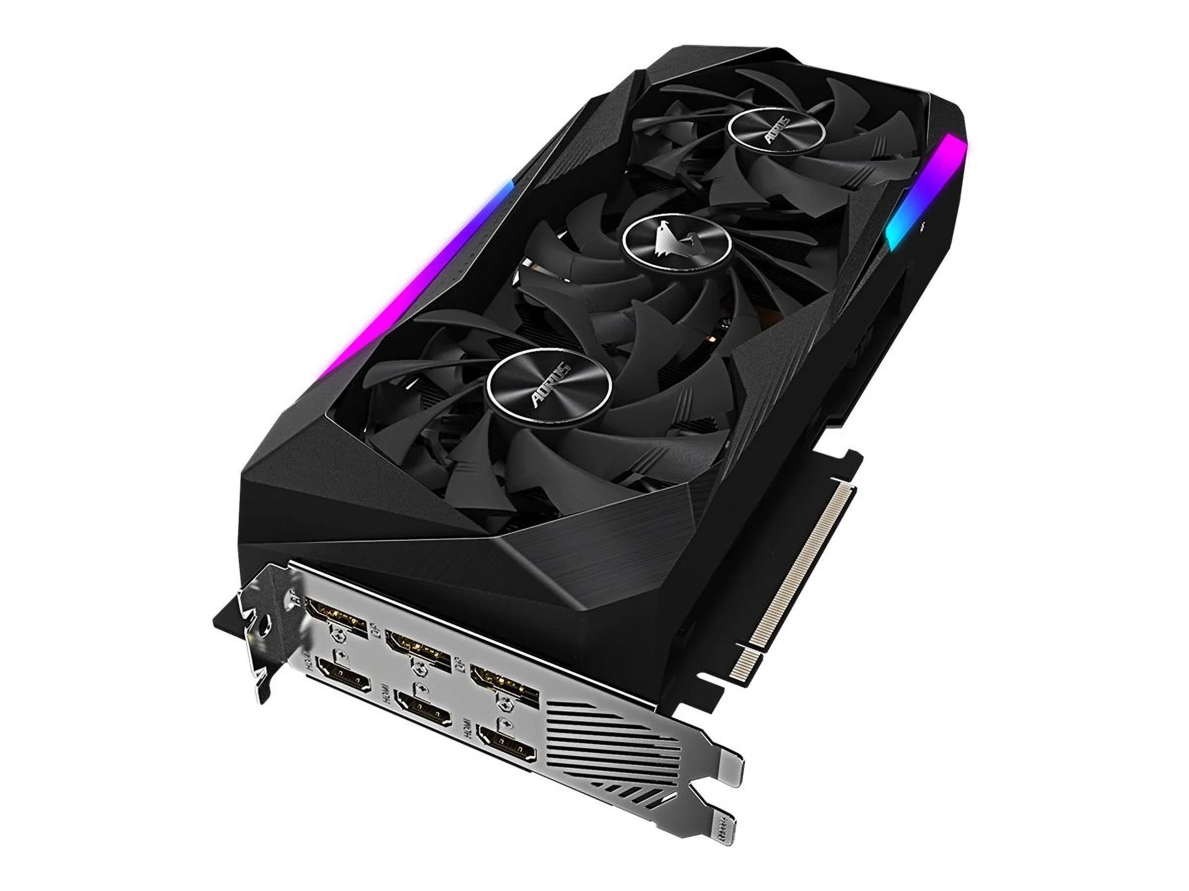 Gigabyte AORUSize GeForce RTX 3070 MASizeTER 8G (rev. 1.1) - Graphics card - GF RTX 3070 - 8 GB GDDR6 - PCIe 4.0 x16 - 3 x DisplayPort, 3 x HDMI