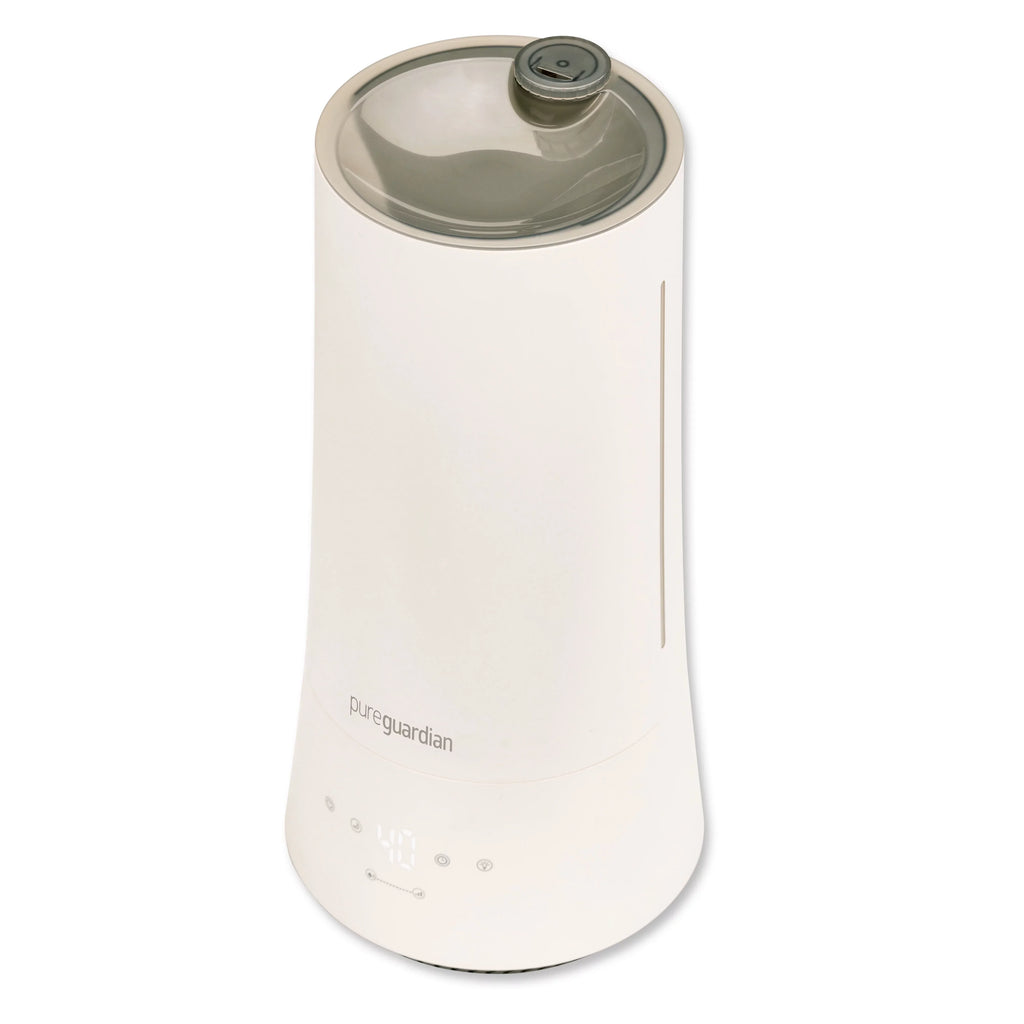 PureGuardian 90-Hour 1.6 Gallon Cool Mist Ultrasonic Humidifier with Humidistat, 420 Sizeq. ft. H997W
