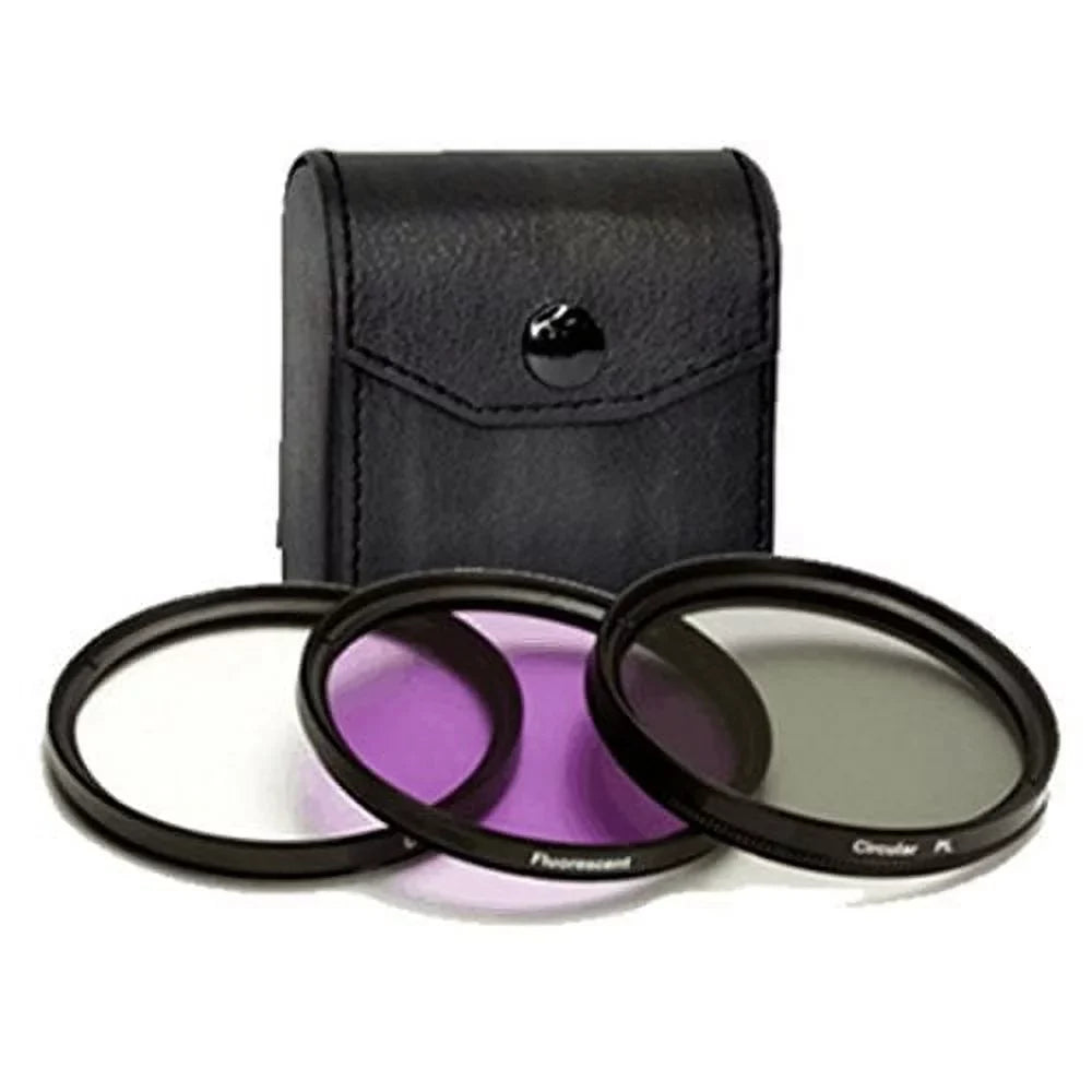 Sizeony Alpha A6000 Appropriate 3-Piece Multiple Coated Filter Kit 62mm + 3pc Cleaning Kit