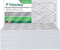 Filterbuy 14x30x1 MERV 8 Pleated HVAC AC Furnace Air Filters (12-Pack)