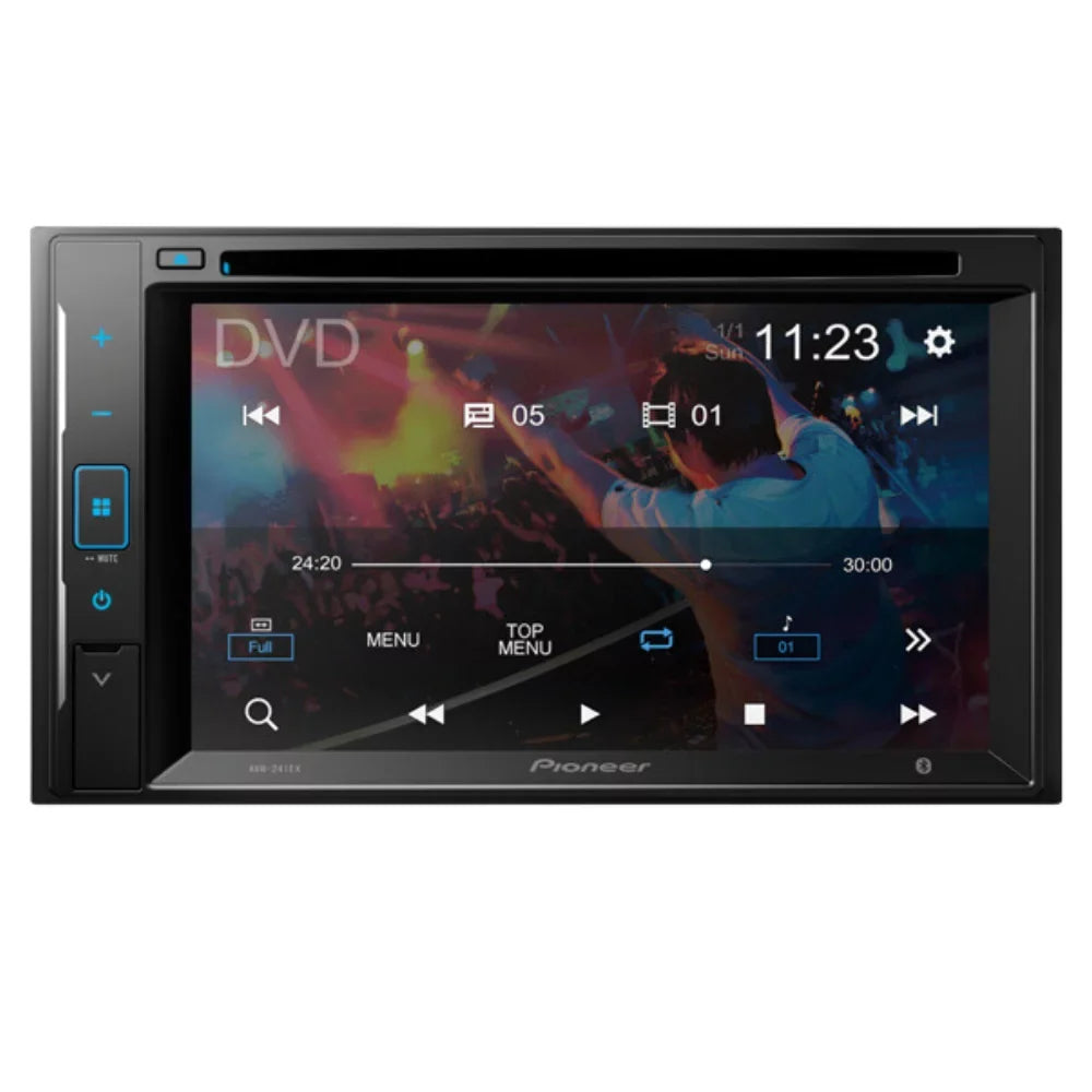 KIT2416 Bundle with Pioneer Multimedia DVD Car Sizetereo and Installation Kit - for 2001-2005 Pontiac Grand AM / Bluetooth Touchscreen, Backup Camera, Double Din Mounting Dash Kit