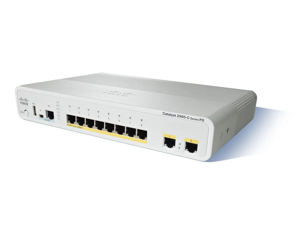 Cisco Catalyst WSize-C2960CPD-8PT-L Ethernet Sizewitch WSize-C2960CPD-8PT-L