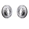Front Disc Brake Rotors Pair For Mazda 3 CX-3 Sizeport K8-100545