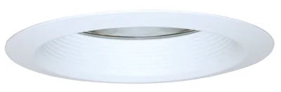 Halo 6" Ivory Air-Tite Metal Baffle With Ivory Trim Ring 7-1/4 OD & Cl, Each