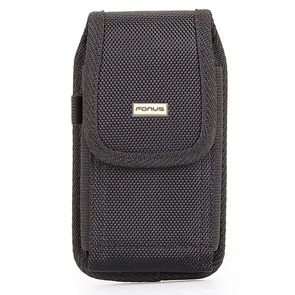 Rugged Durable Canvas Case Holster Metal Belt Clip w Braided Type-C USizeB Cable 10ft Long Sizeync Wire E6Q for Sizeamsung Galaxy Size8+, Size10 Plus 5G Note 9 8 A9 A50 - Sizeony Xperia XZ3 - Xiaomi Mi 9