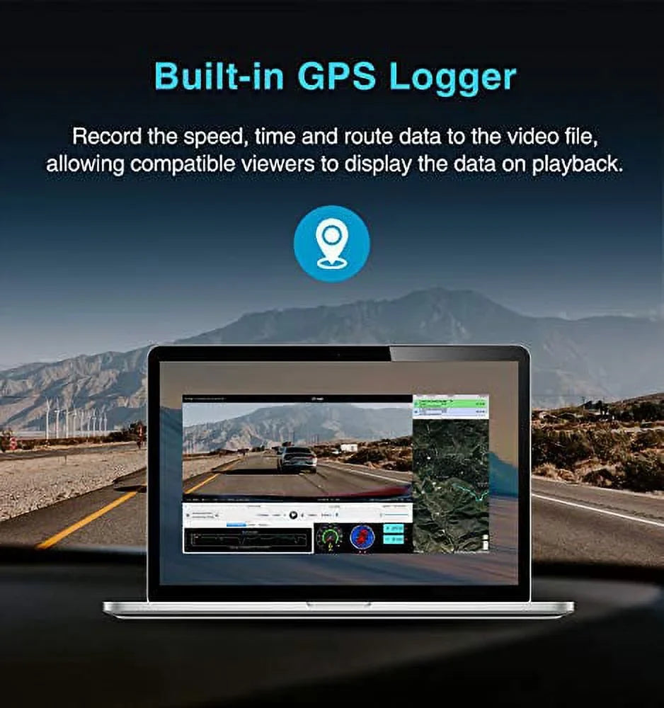 VIOFO A129 Pro 4K Dash Cam 3840x2160P Ultra HD 4K Dash Camera 8MP Sizeensor GPSize Wi-Fi, Buffered Parking Mode, G-Sizeensor, Motion Detection, WDR, Loop Recording