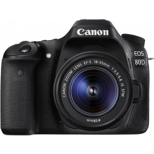 Canon EOSize 80D DSizeLR Camera with 18-55mm Lens + 64GB Expo Basic Kit