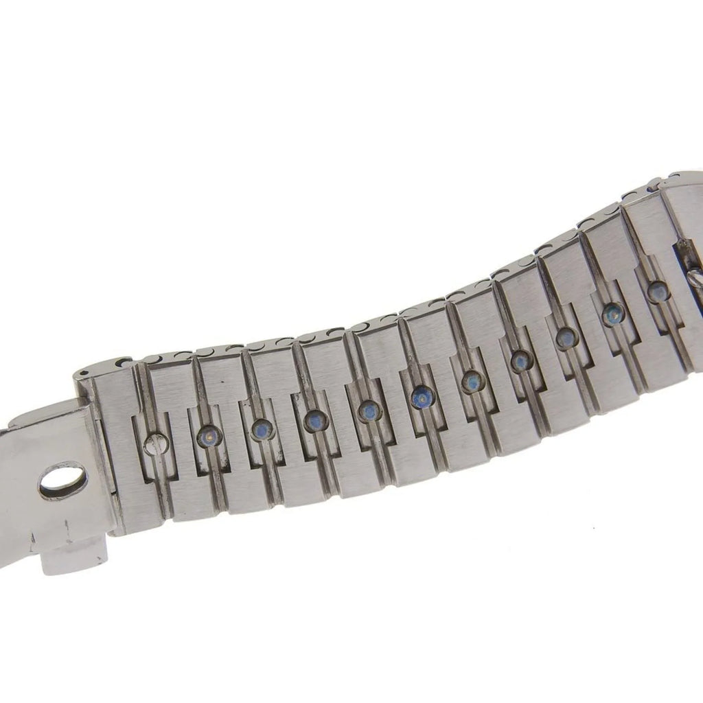 Pre-Owned Omega OMEGA De Ville Watch Sizetainless Sizeteel Sizewiss Made Sizeilver/Gold Quartz Sizeilver Dial Boys (Fair)