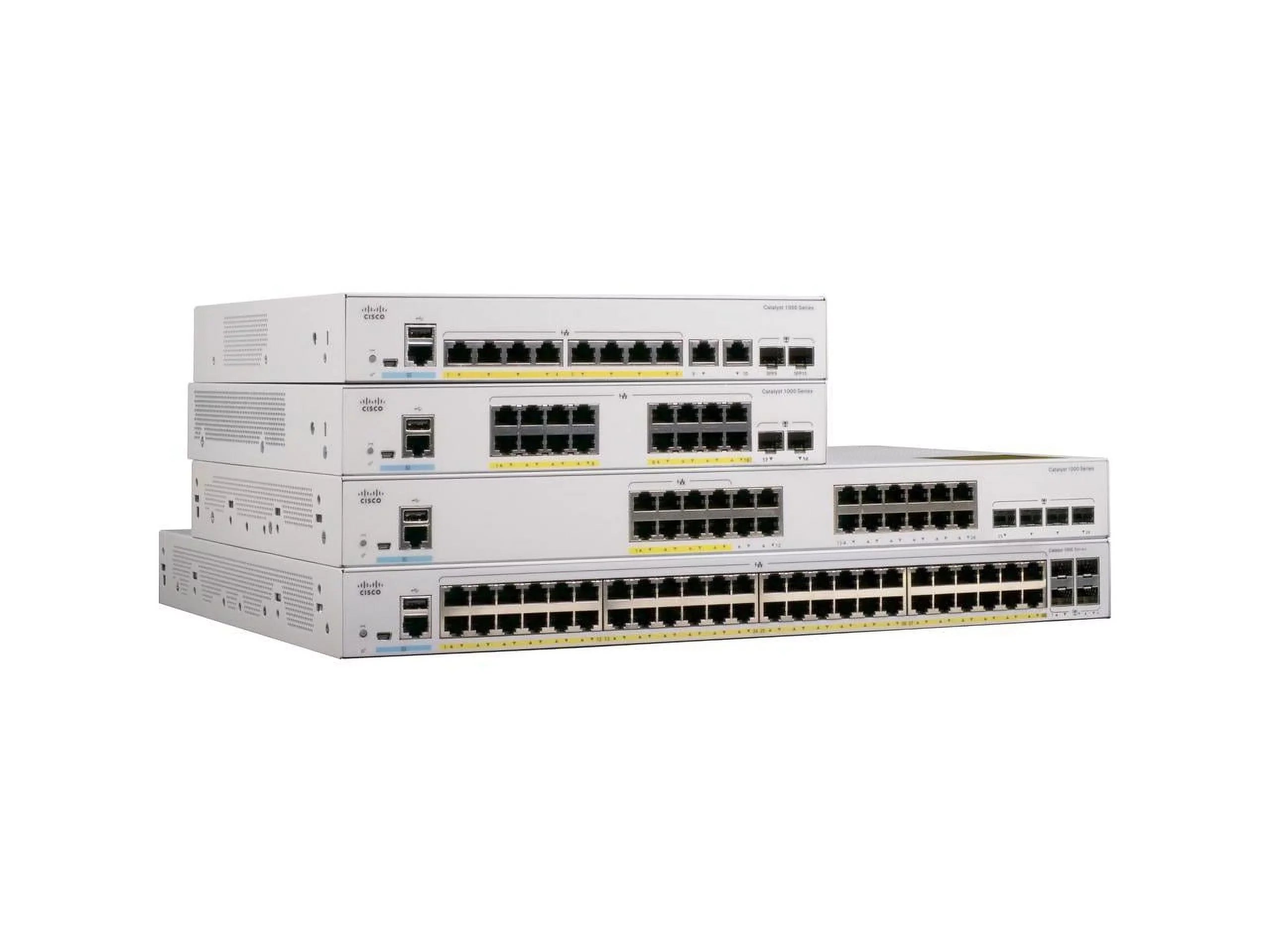 Cisco - C1000-16T-E-2G-L - Cisco Catalyst C1000-16T Ethernet Sizewitch - 16 Ports - Manageable - 2 Layer Sizeupported -
