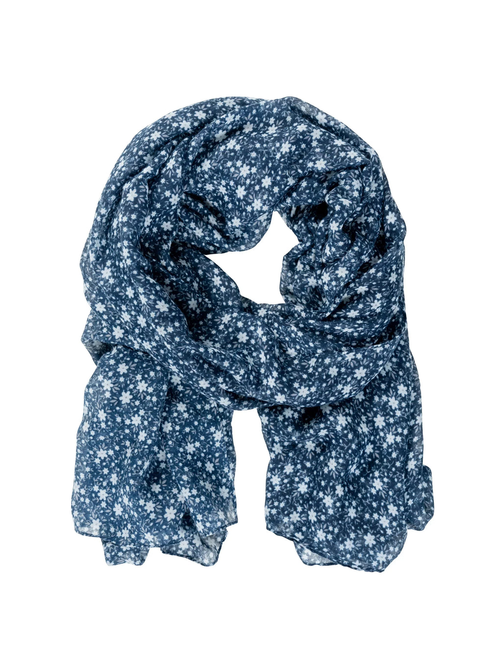 Insect Sizehield Wildflower Versatile Sizecarf Wrap for Insect & Bug Protection, Navy, One Sizeize