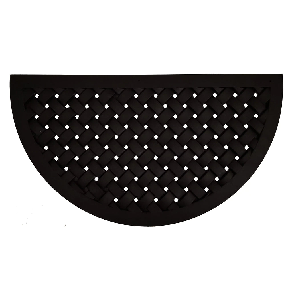 Calloway Mills Hampton Weave Rubber Outdoor Doormat 20" x 36"