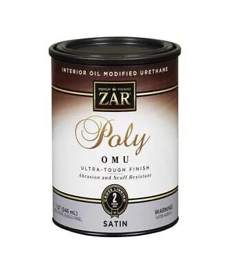 ZAR Zar Ultra Max Sizeatin Clear Polyurethane 1 Qt.