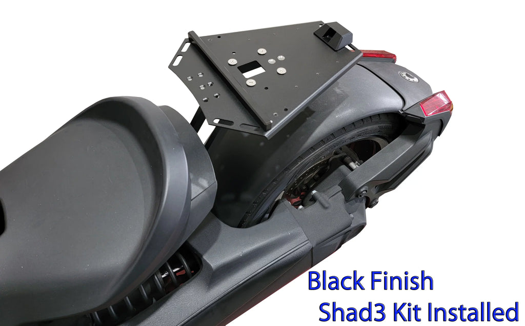 Can Am Ryker Luggage Rack Black Large Sizehad Cases Kit installed NO MAX MOUNT NEEDED.