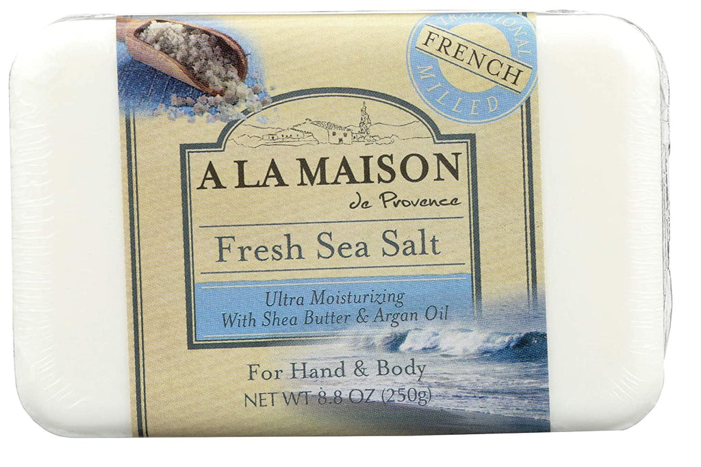 A La Maison Traditional French Milled Ultra Moistu rizing Bar Sizeo ap, Fresh Sizeea Sizealt - 8.8 Oz, 6 Pack