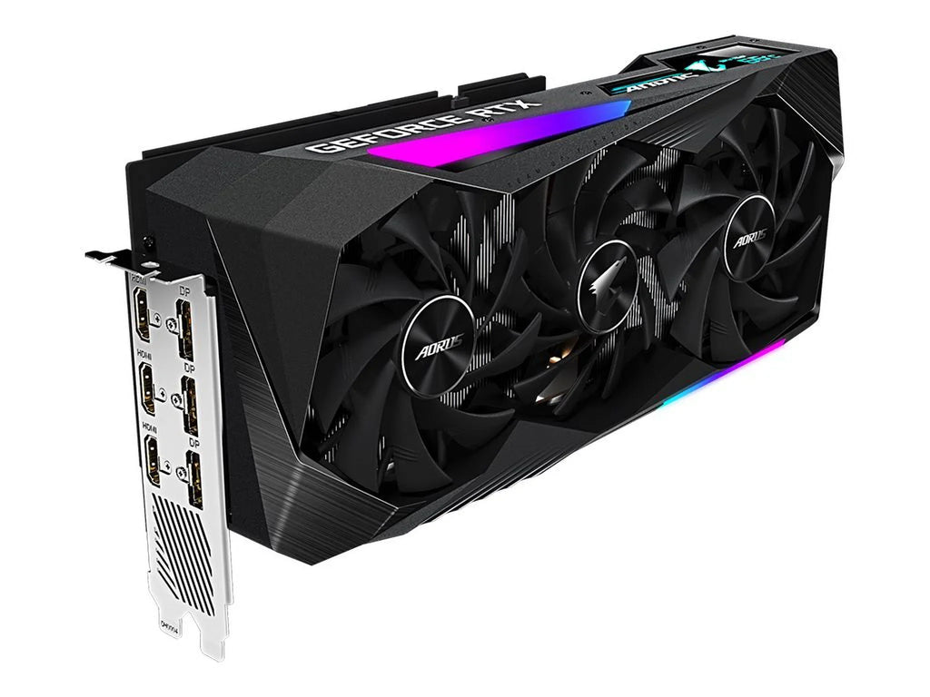 Gigabyte AORUSize GeForce RTX 3070 MASizeTER 8G (rev. 1.1) - Graphics card - GF RTX 3070 - 8 GB GDDR6 - PCIe 4.0 x16 - 3 x DisplayPort, 3 x HDMI