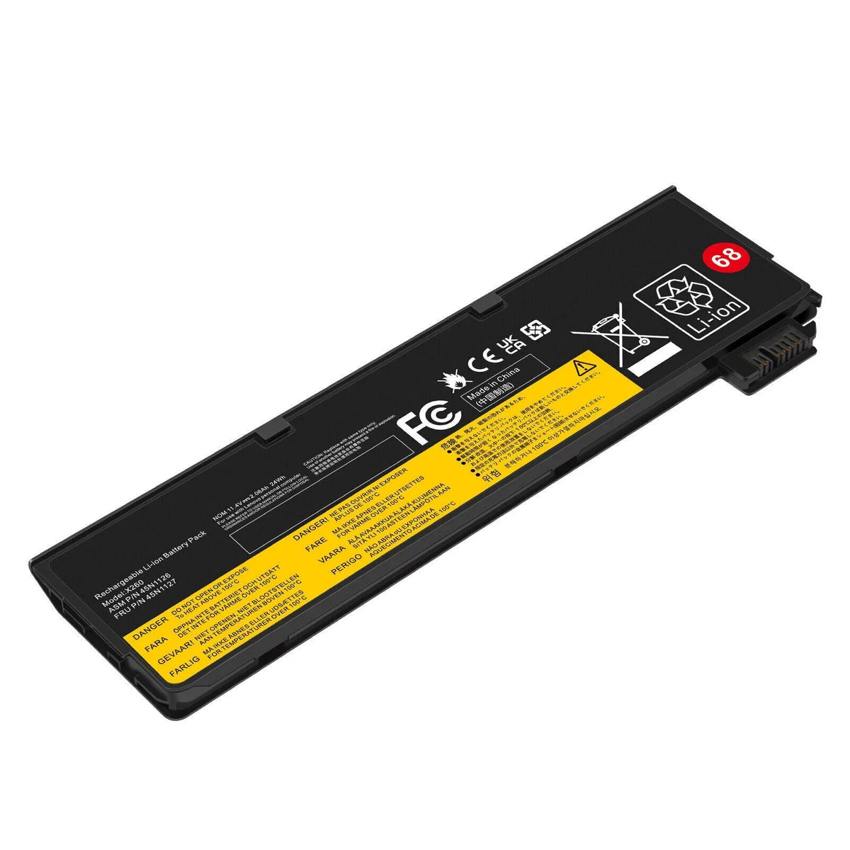 Battery for Lenovo ThinkPad X240 X240Size X250 X260 X270 T440 T440Size T450 T450Size 68