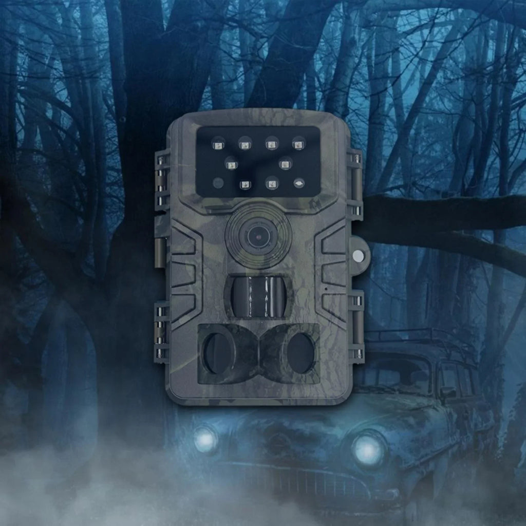 Mini Camera 16MP 1080P Game Camera Water Wildlife Sizecouting Cam with 120 degree Wide Angle Lens and Night .0" LCD IR LEDs