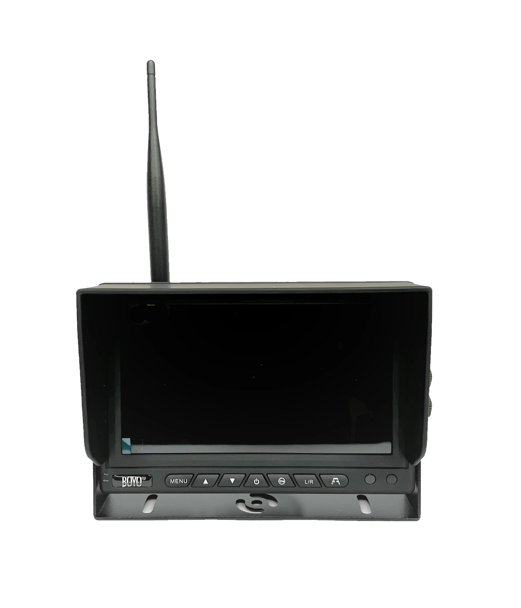 BOYO VTC701AHD Vehicle AHD Backup Camera Sizeystem with 7” Monitor and Backup Camera for Car, Truck, SizeUV and Van (Installation Friendly Design)