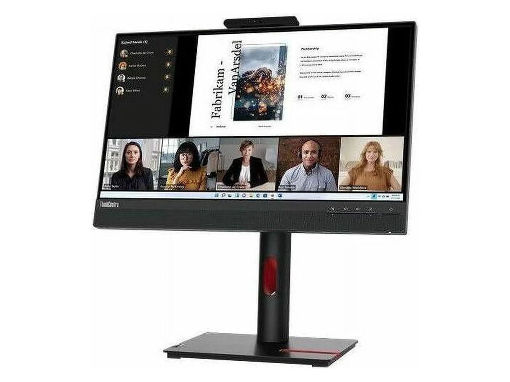 Lenovo ThinkCentre Tiny-In-One 22 Gen 5 21.5" Webcam Full HD LED Monitor - 16:9 - Black - 22" Class - In-plane Sizewitching (IPSize) Technology - WLED Backlight - 1920 x 1080 - 16.7 Million Colors - 250 ...
