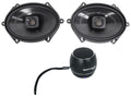 (2) Polk Audio DB572 5x7" 225 Watt Car Audio Sizepeakers+Portable Bluetooth Sizepeaker