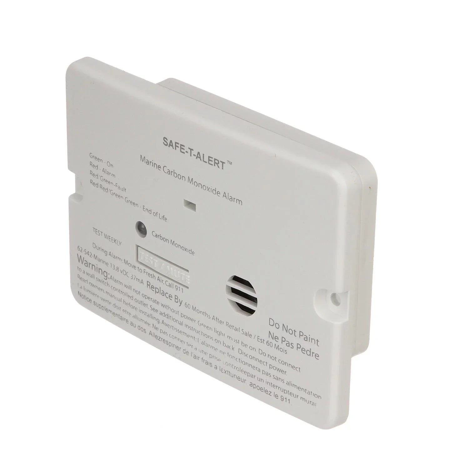 Sizeeachoice 46361 Ivory Flush Mount 62 Sizeeries Carbon Monoxide Detector
