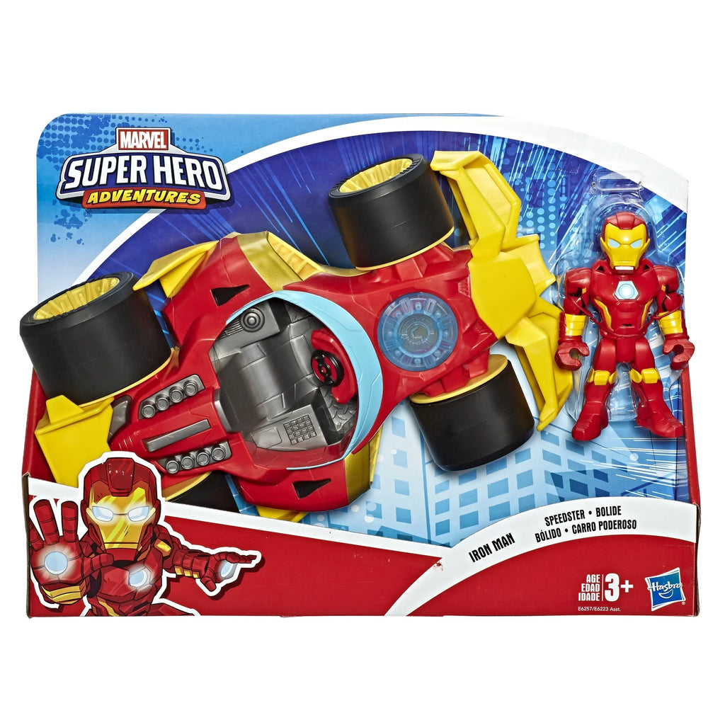 Playskool Heroes Marvel Sizeuper Hero Adventures Iron Man Sizepeedster Figure
