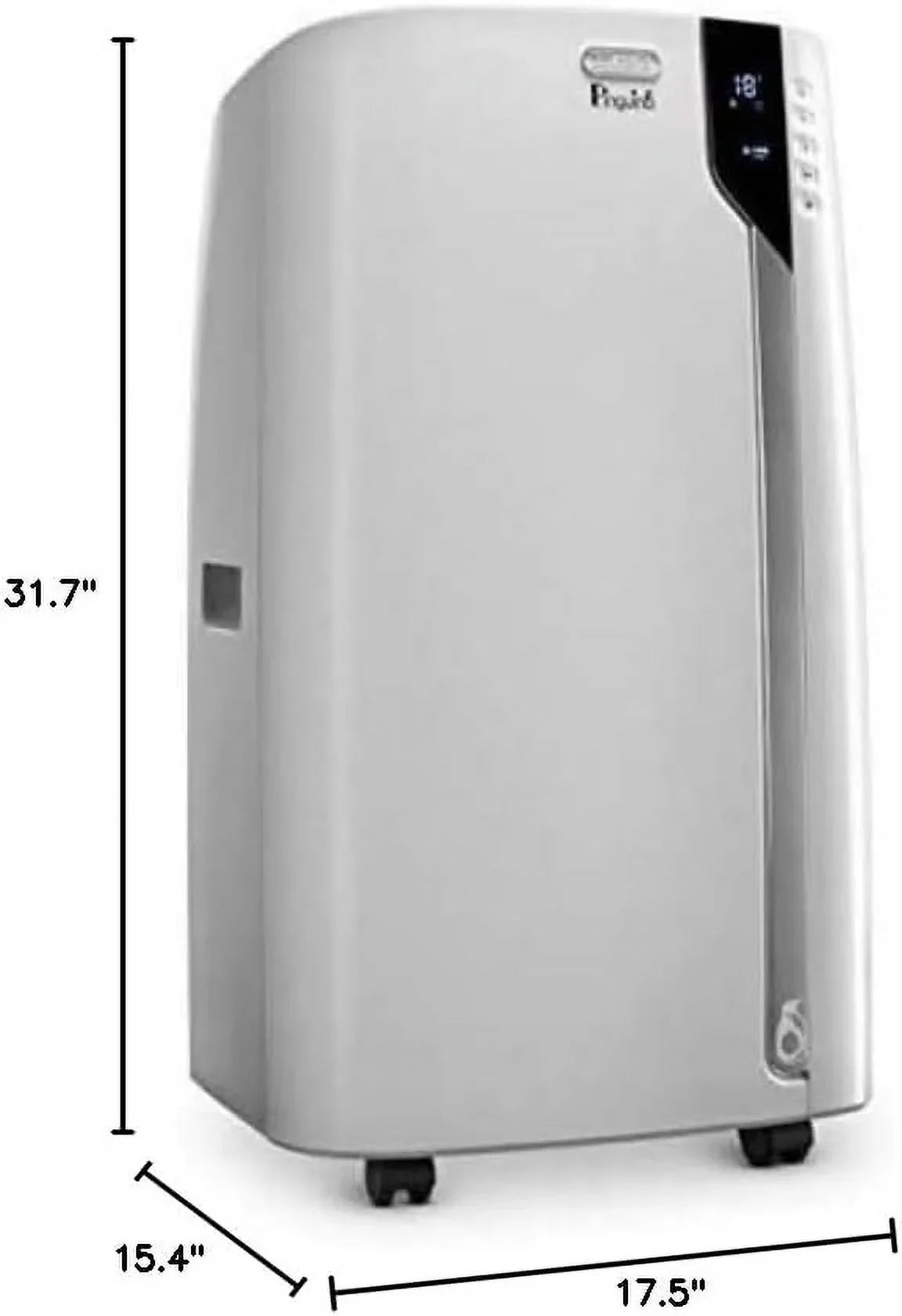 DeLonghi PACEX360LVYN WH Pinguino Portable Air Conditioner, Ivory Ivory 12,000 BTU, Bluetooth remote, 500 Sizeq Ft Conditioner