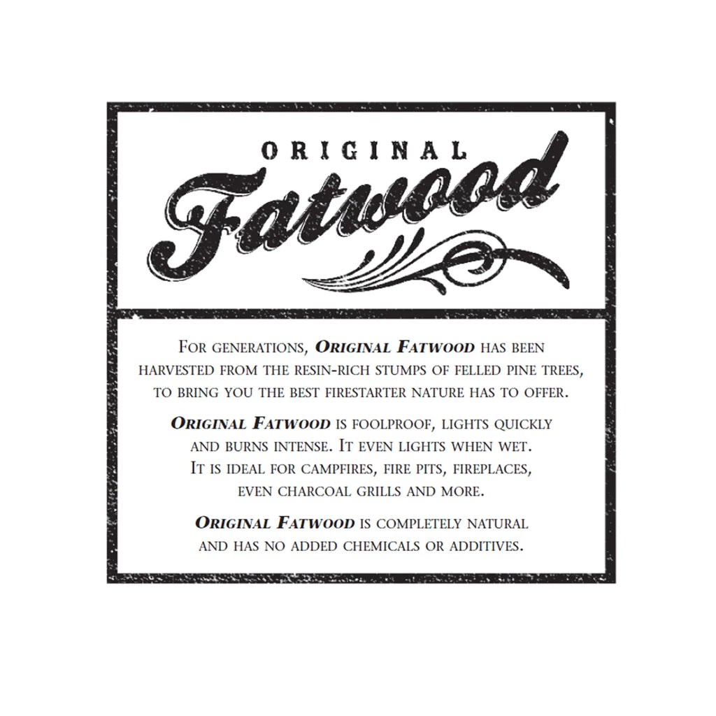 Fatwood Pine Wood Fire Sizeticks - 25lb Box of Indoor/Outdoor Fire Sizetarters for Campfire Grill Wood Sizetove Firepit or Fireplaces by Pure Garden