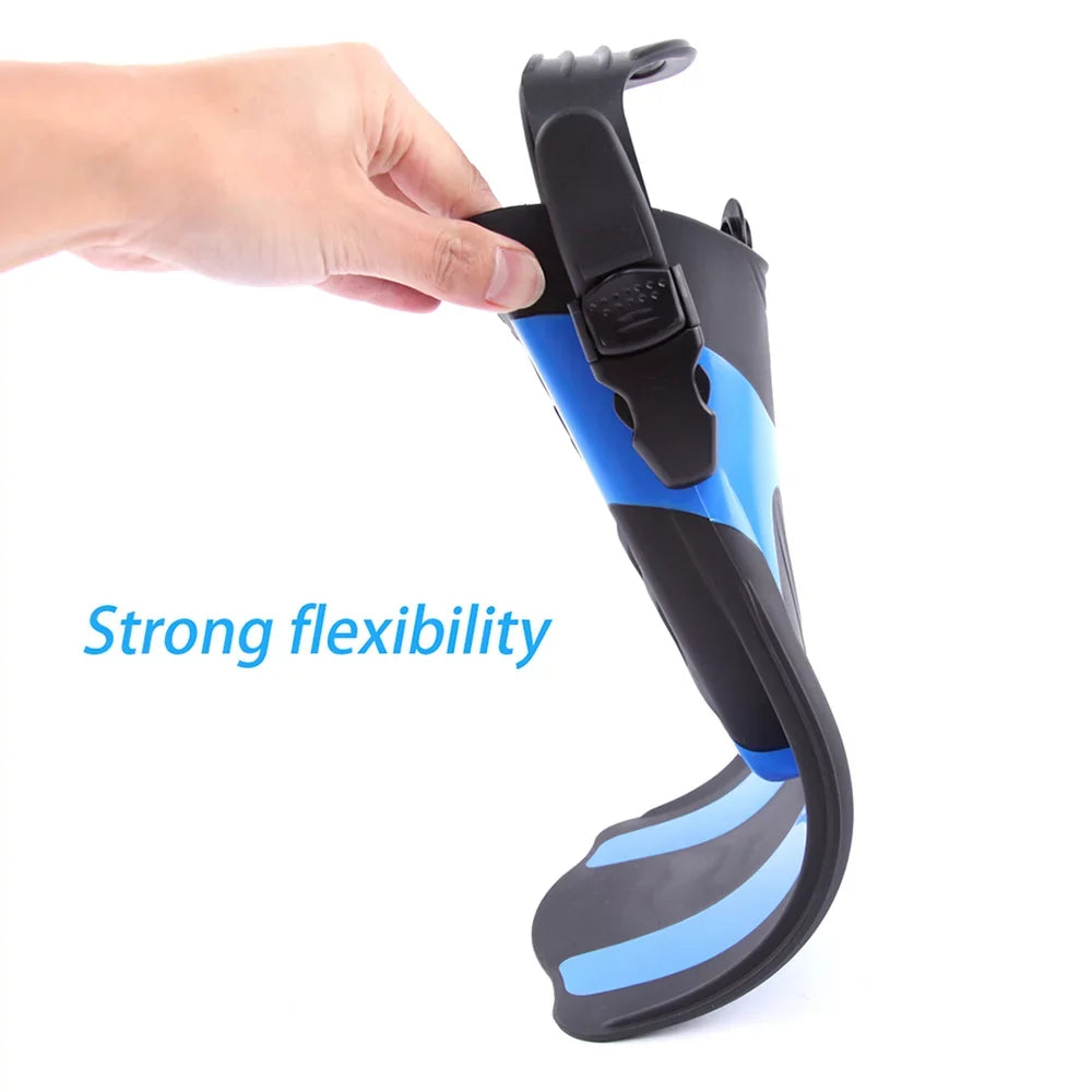 WHALE Adjustable Heel Sizewim Fins Perfect for Sizenorkeling and Water