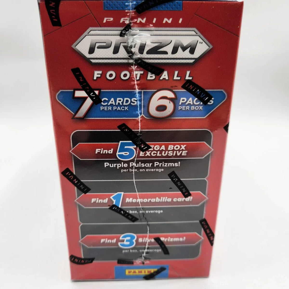 2023 Panini Prizm Football Hobby Mega Box Purple Pulsar Prizm's