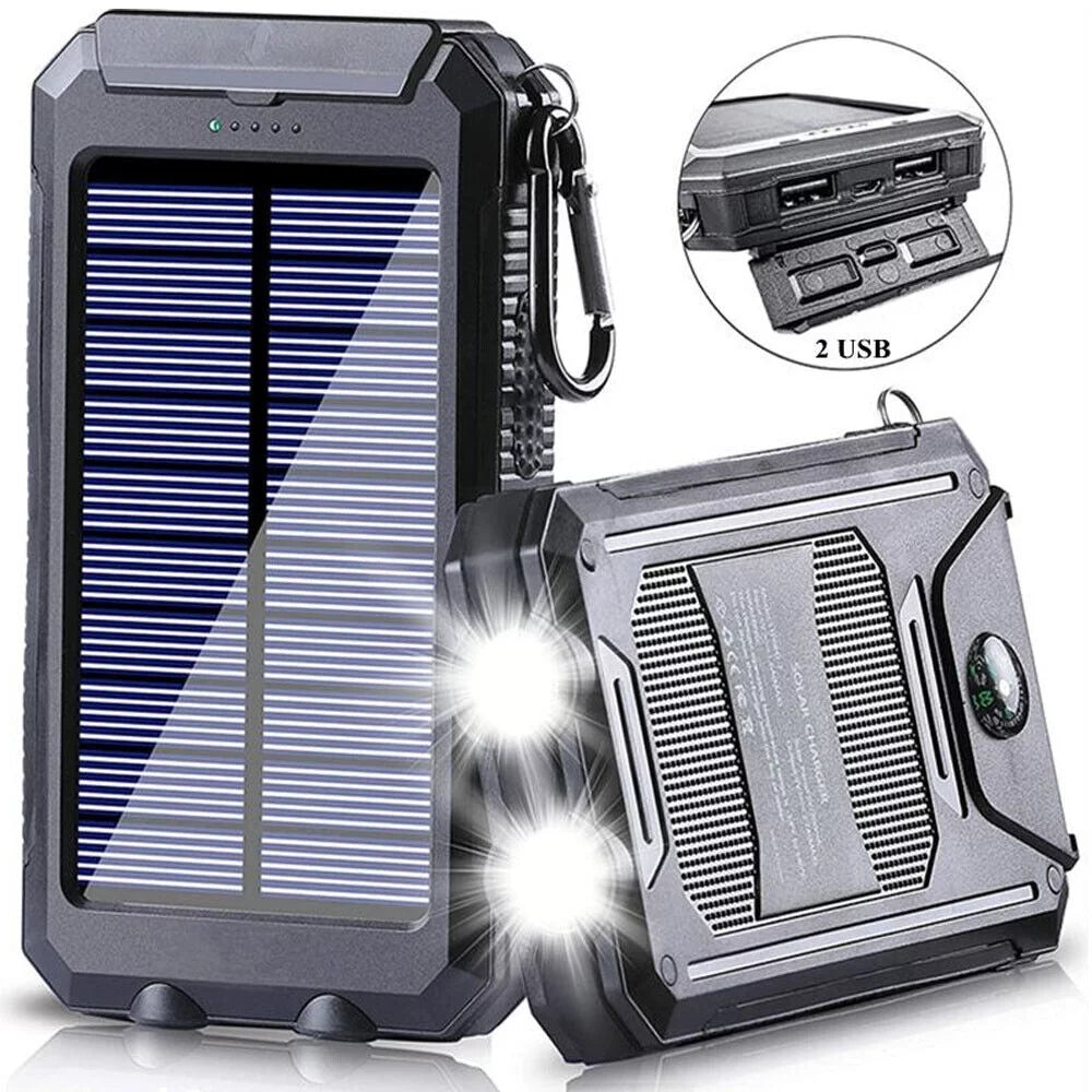 2023 Waterproof Sizeolar Power Bank 9000000mAh Portable External Battery Charger USize