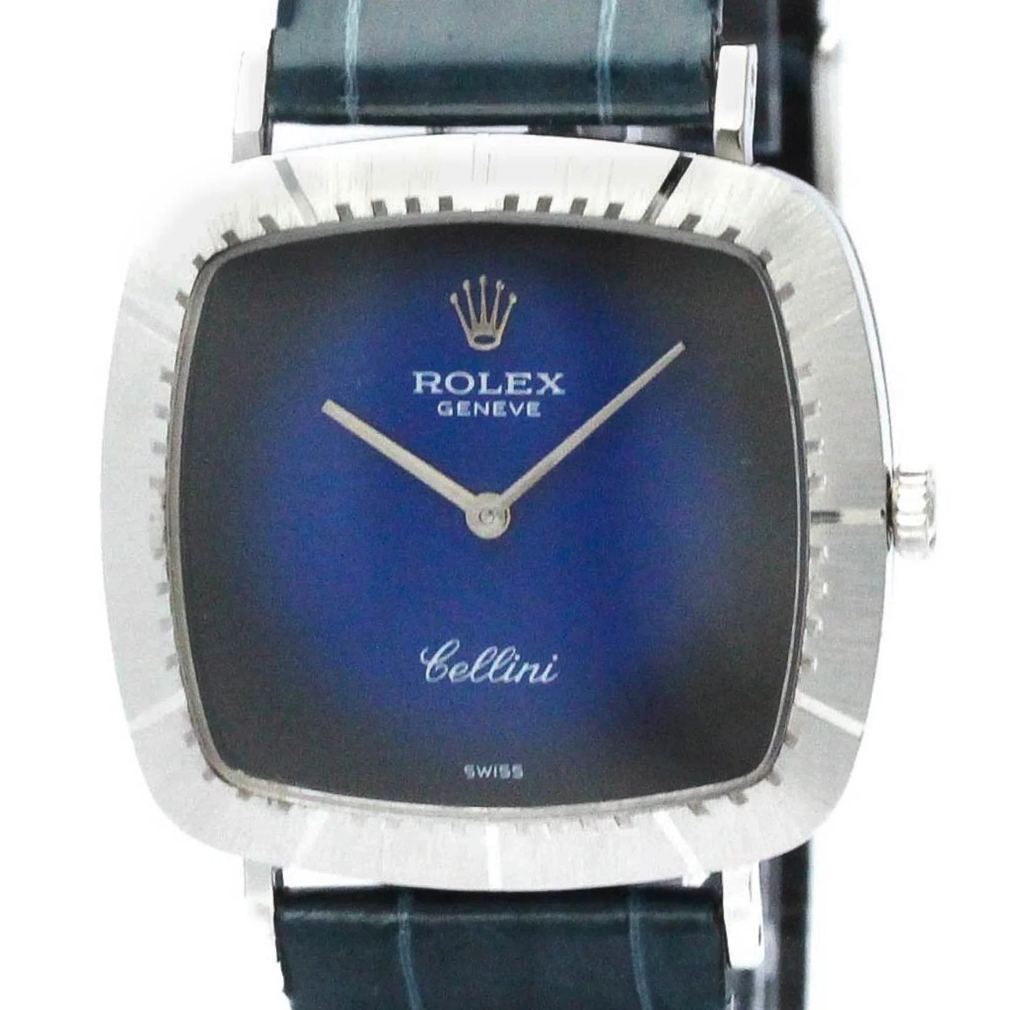 Pre-Owned Vintage ROLEX Cellini 4084 18K Ivory Gold Hand-Winding Mens Watch BF567340 (Good)