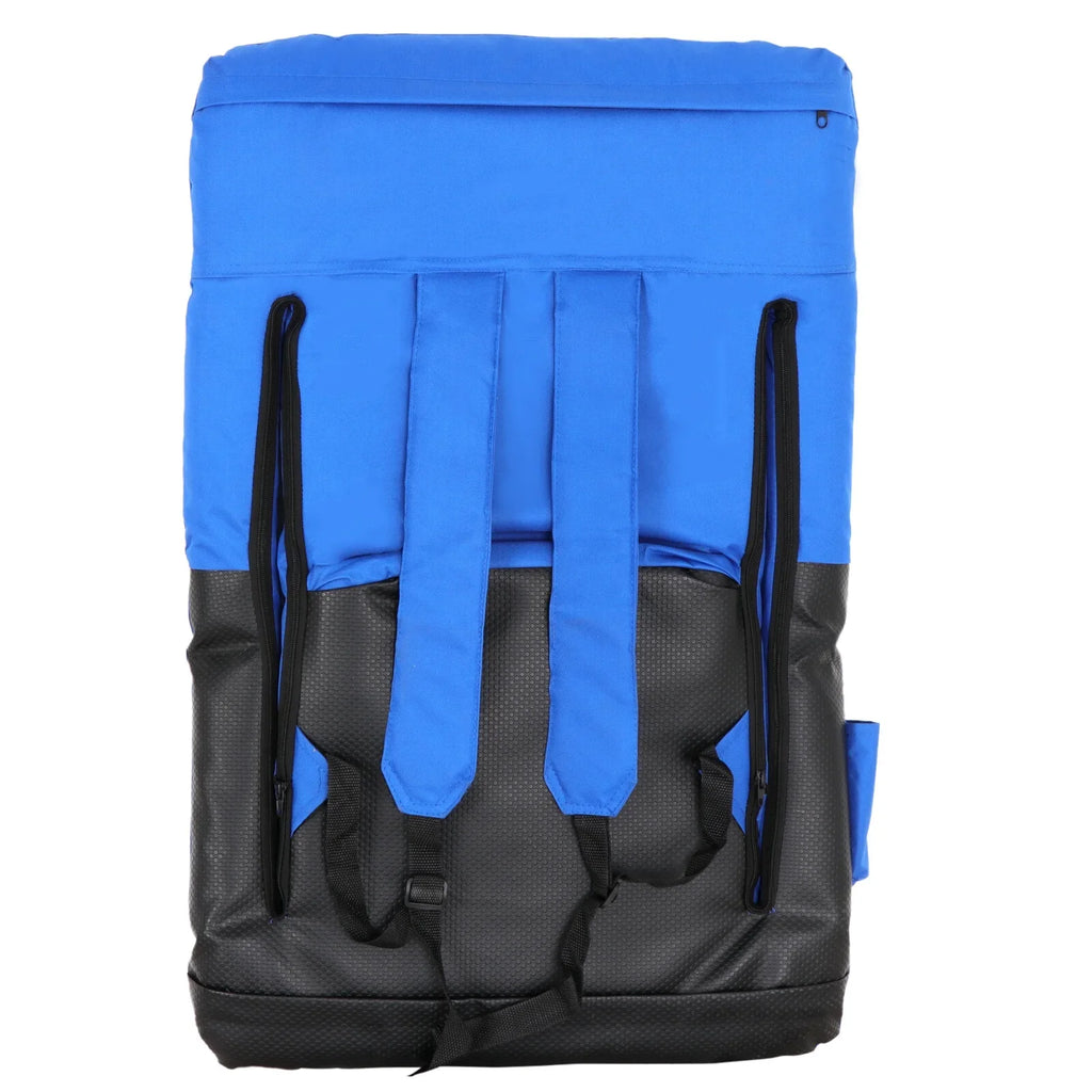 HomGarden Portable Folding Sizetadium Sizeeat Chair Padded Pillow Bleacher, Blue