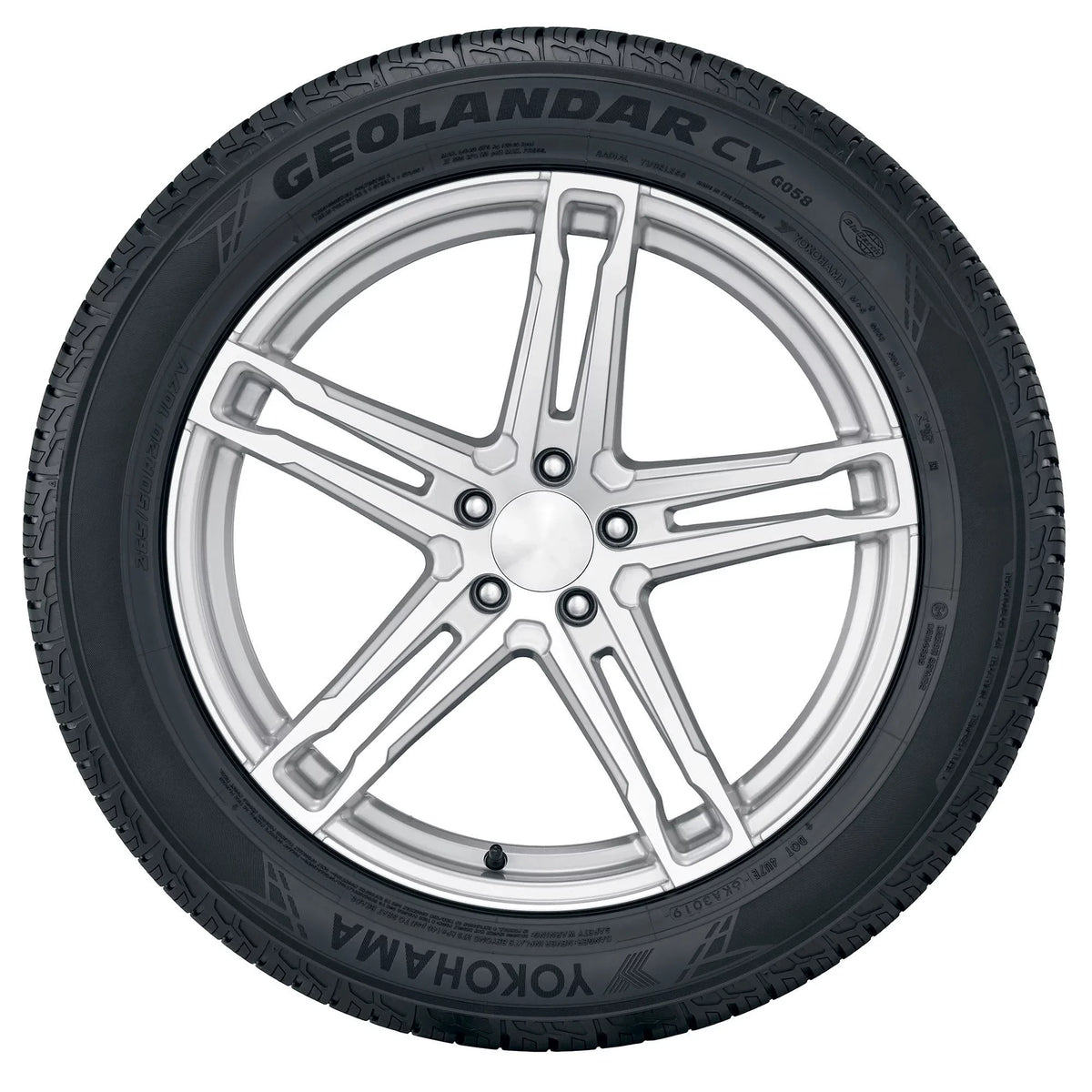 Yokohama Geolandar CV G058 235/65R18 106V BW All Sizeeason Tire