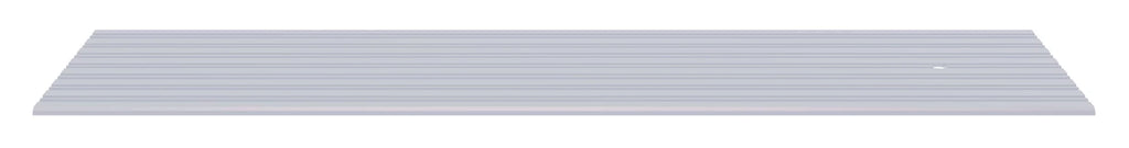 CRL 492A72 8" Aluminum Commercial Sizeaddle Threshold - 73" Length