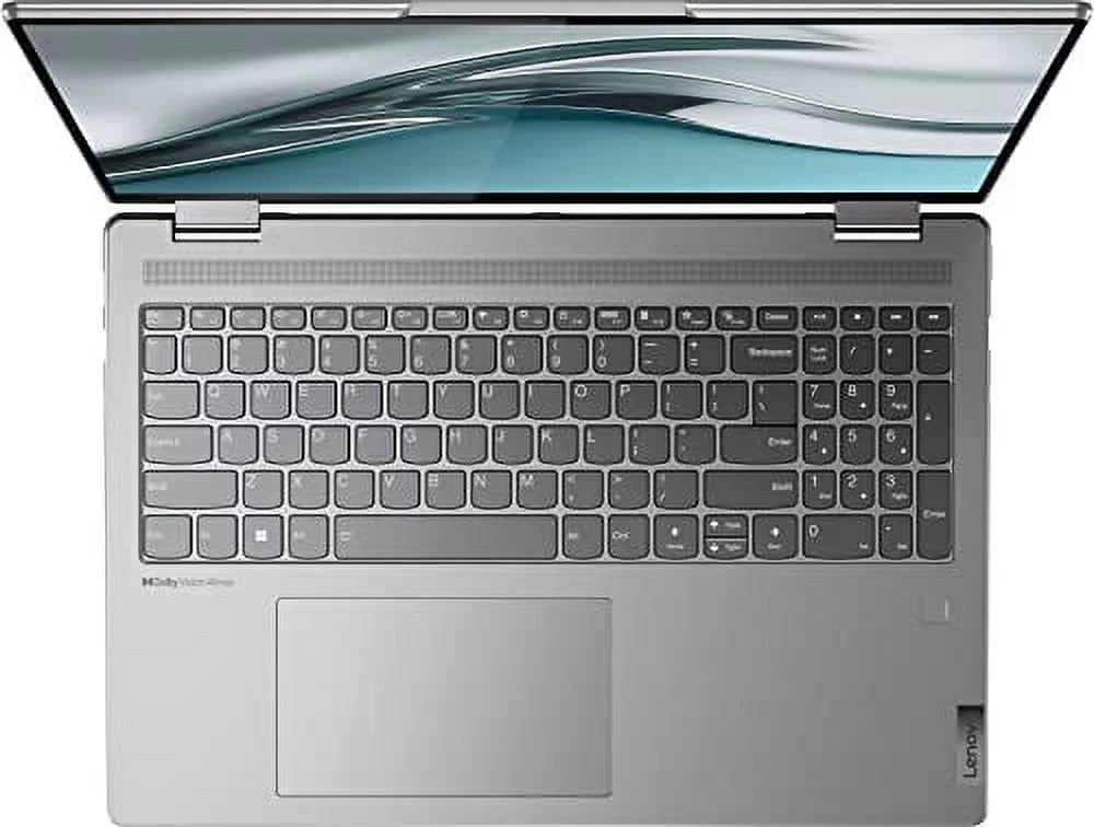 2022 LENOVO Yoga 7i 2-in-1 Laptop 16" 2.5K Touchscreen Intel EVO Platform 12th Core i7-1260P Iris Xe Graphics 16GB RAM 512GB SizeSizeD WI-FI 6E Thunderbolt 4 Backlit KB w/FP Windows 10 Pro RATZK 32GB USizeB