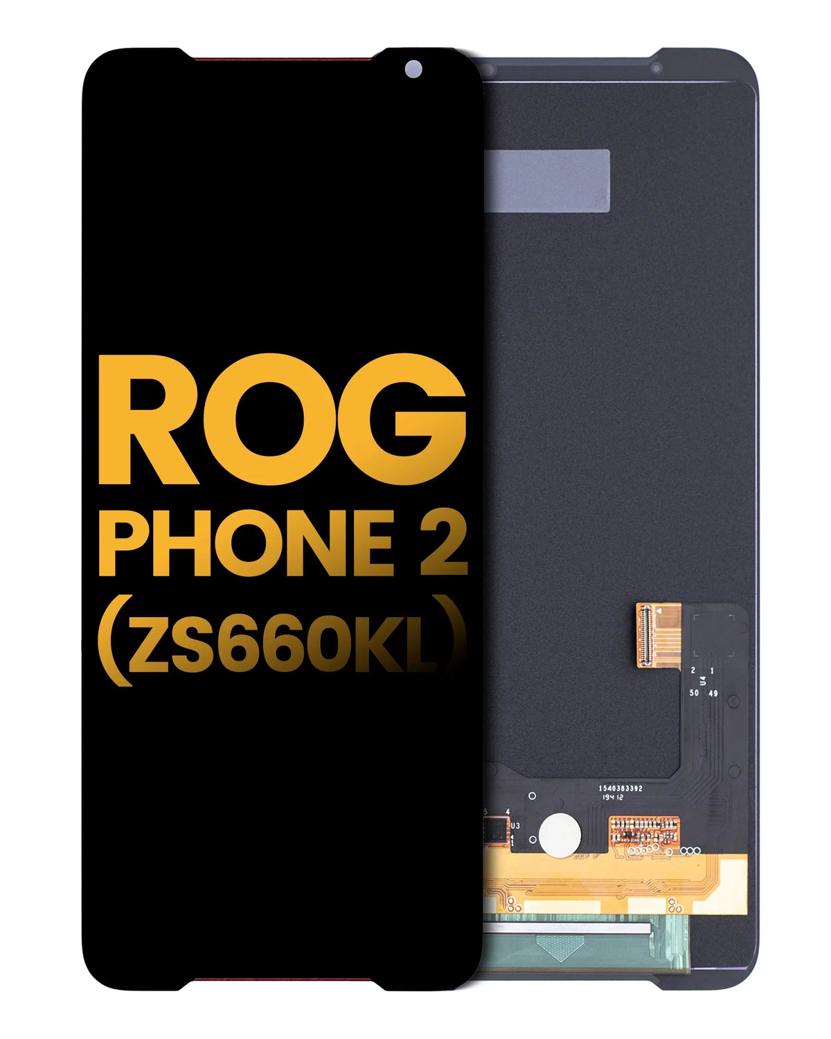 Replacement OLED Assembly Without Frame Compatible For Asus ROG Phone 2 (ZSize660KL) (Refurbished) (All Colors)