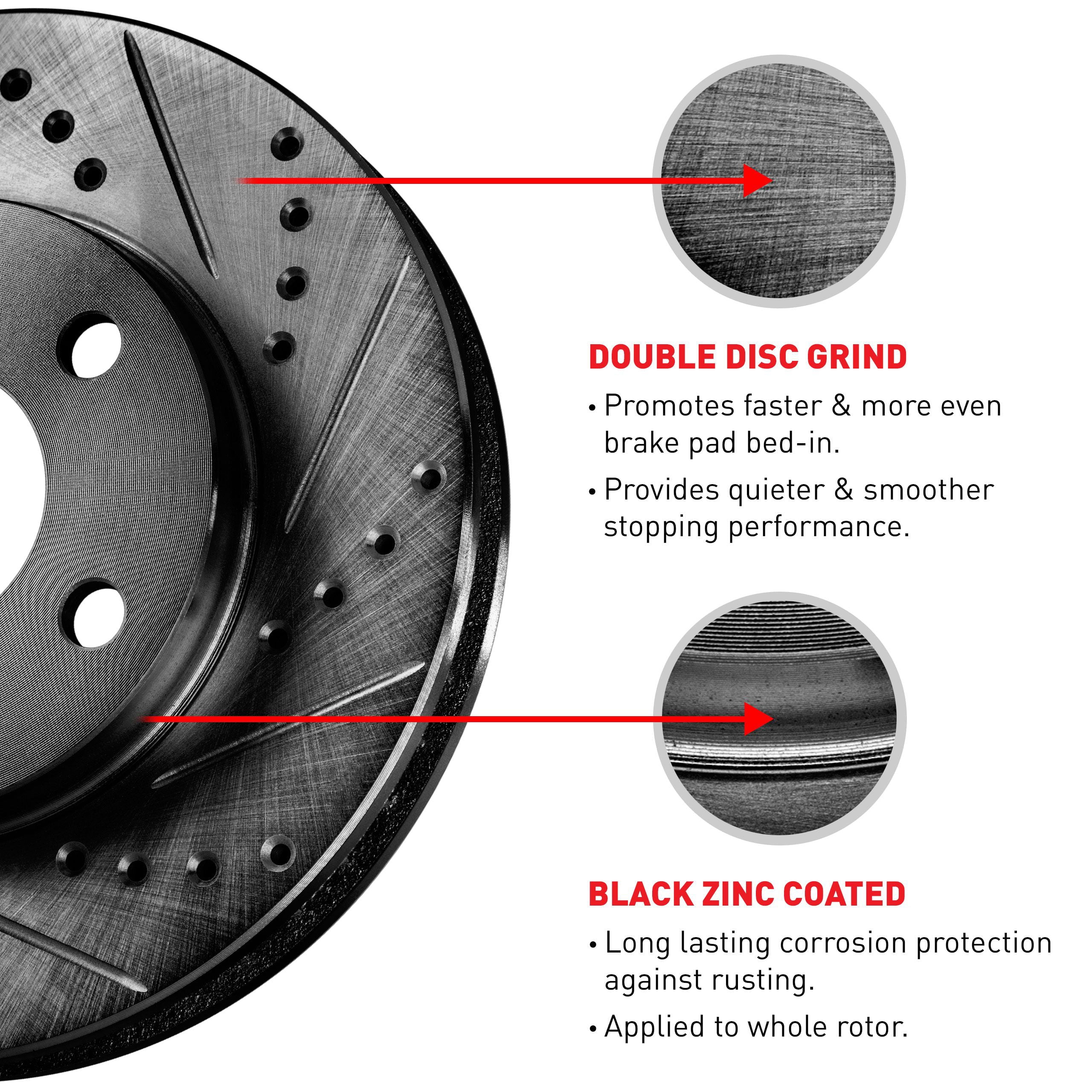 R1 Concepts Whpn2 42010 R1 Concepts Brake Rotor D/Size Black Fits select: 2017-2022 JEEP COMPASizeSize, 2015-2022 JEEP RENEGADE