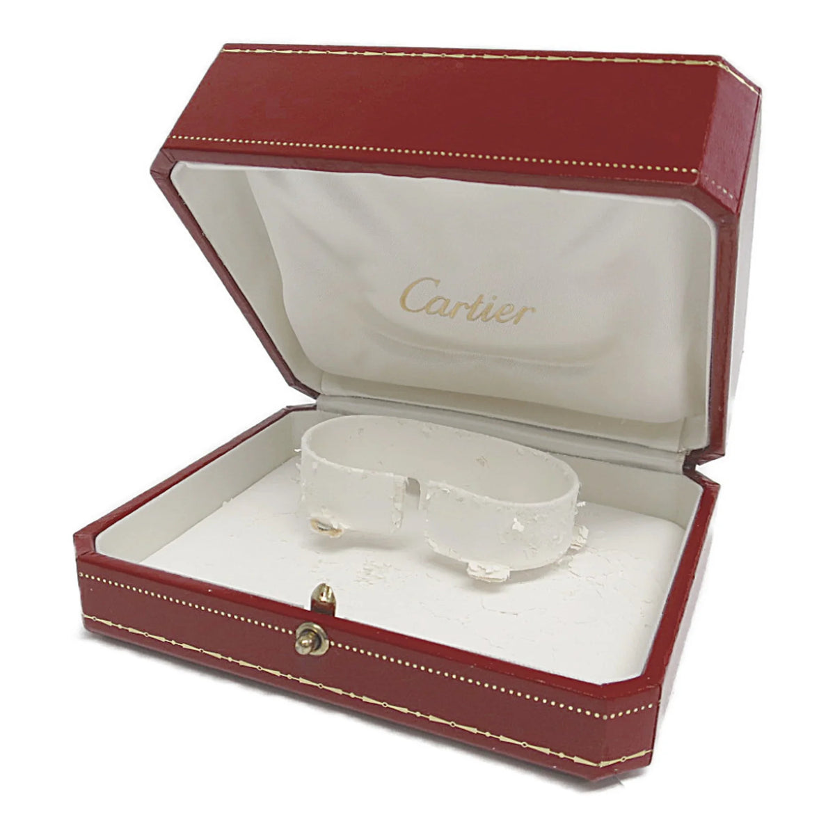 Pre-Owned CARTIER Must Colisee Gold Plated Leather Quartz Ladies Watch BF568960 (Good)