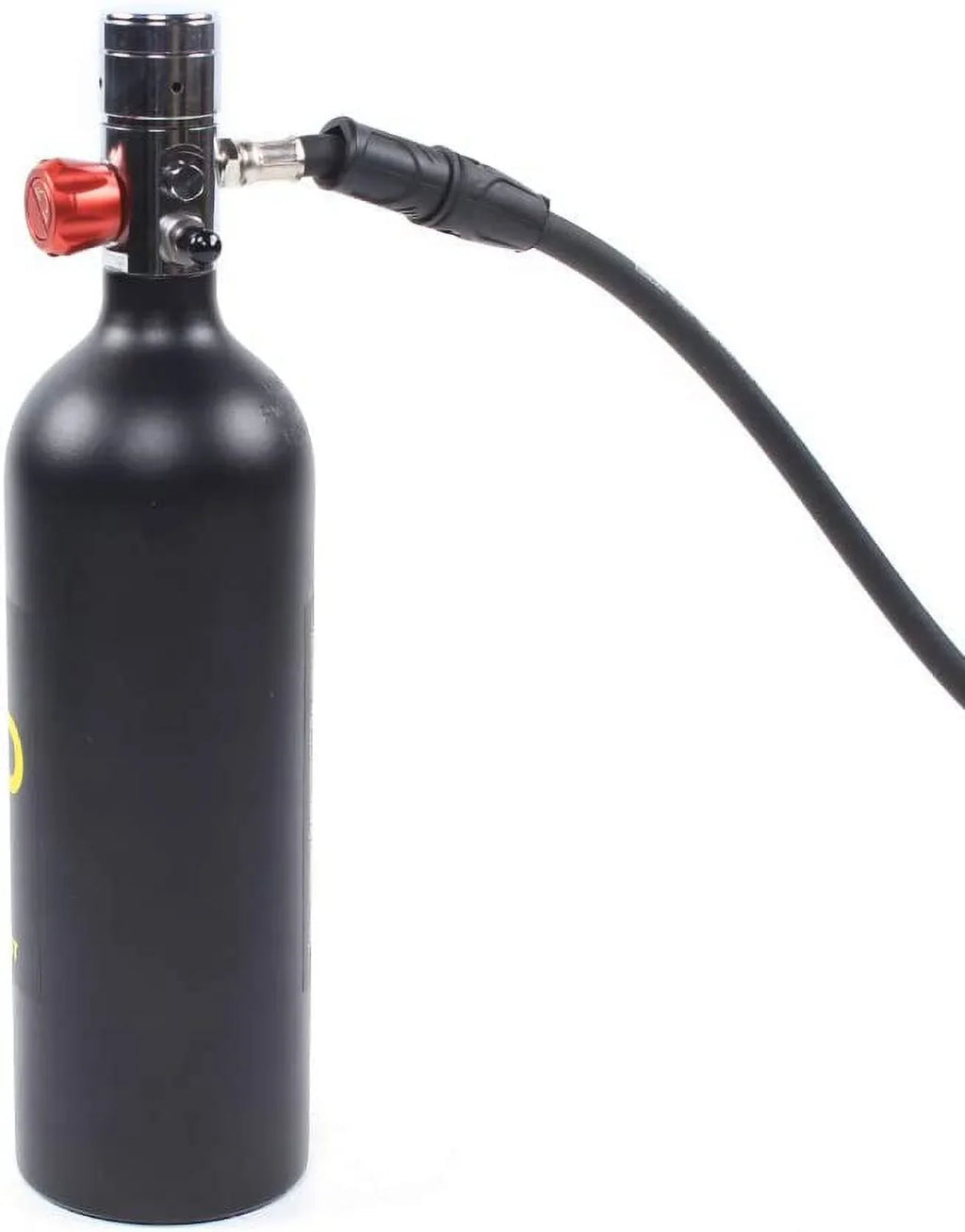 FETCOI 1L DIDEEP E-Size400B Diving Tank Equipment Mini Sizecuba Cylinder Refill by High Pressure Air Pump Refill Adapter for Underwater Diving Breathe Training