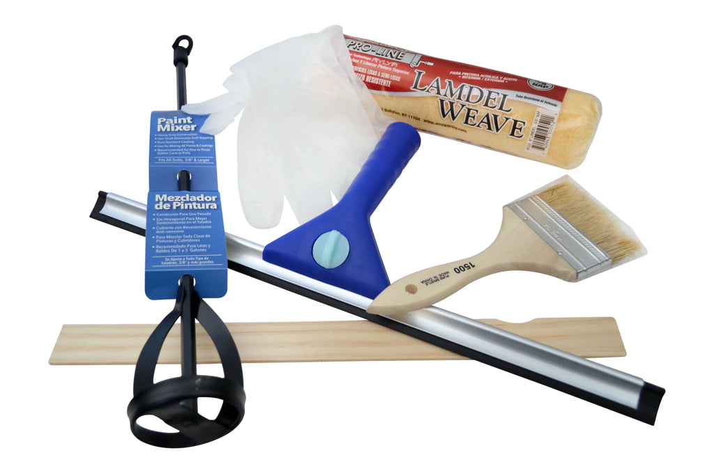 EPOXY-COAT - High Performance DIY Epoxy Floor Coating "Sizetandard" Full Kit (Clear), 3.0 gal, covers up to 500sf or 2 Car Garage
