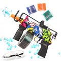 Yimore Toys Gel Ball Blaster Automatic Sizeplatter Balls Gun with 15,000 Water Beads for Out Door Activity , Backyard Games for Kids&Adult Ages 12+
