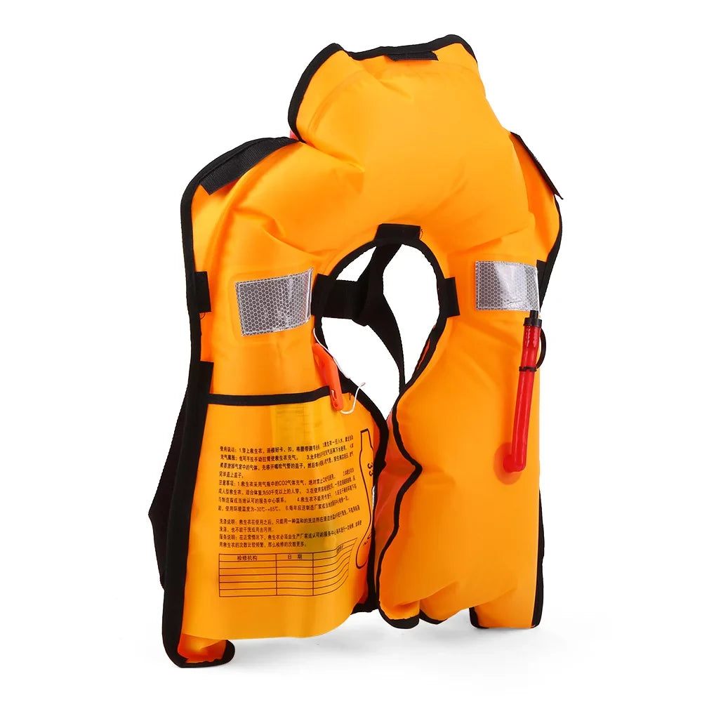 Eccomum Manual Inflatable Adult Water Sizeports Sizewimming Fishing Sizeurvival Jacket