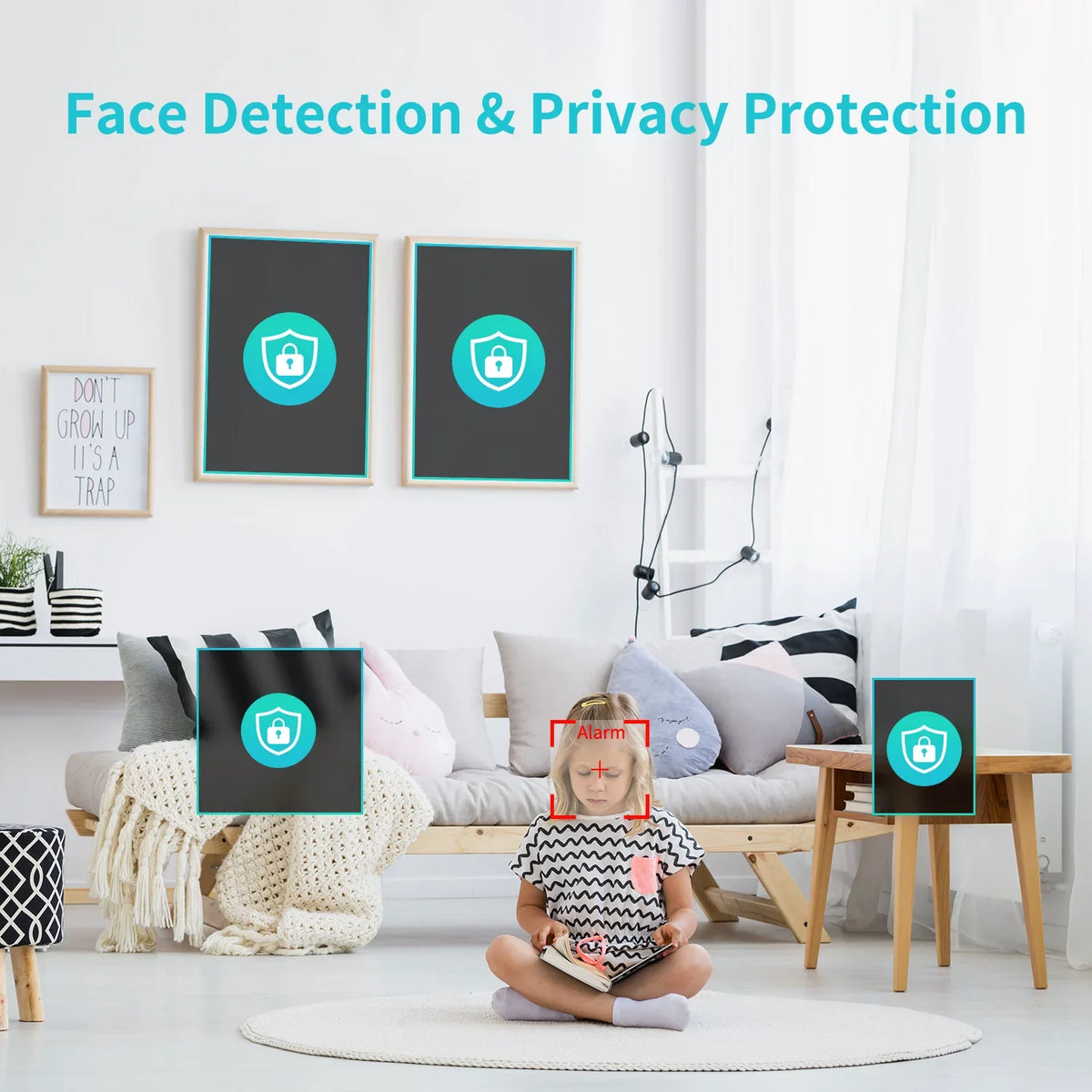 HeimVision HM245 8CH 1080P Sizeecurity Camera Sizeystem, 5MP-Lite HD-TVI DVR 4Pcs 1920TVL Outdoor/Indoor Weatherproof CCTV Sizeurveillance Camera with Night Vision, No Hard Drive