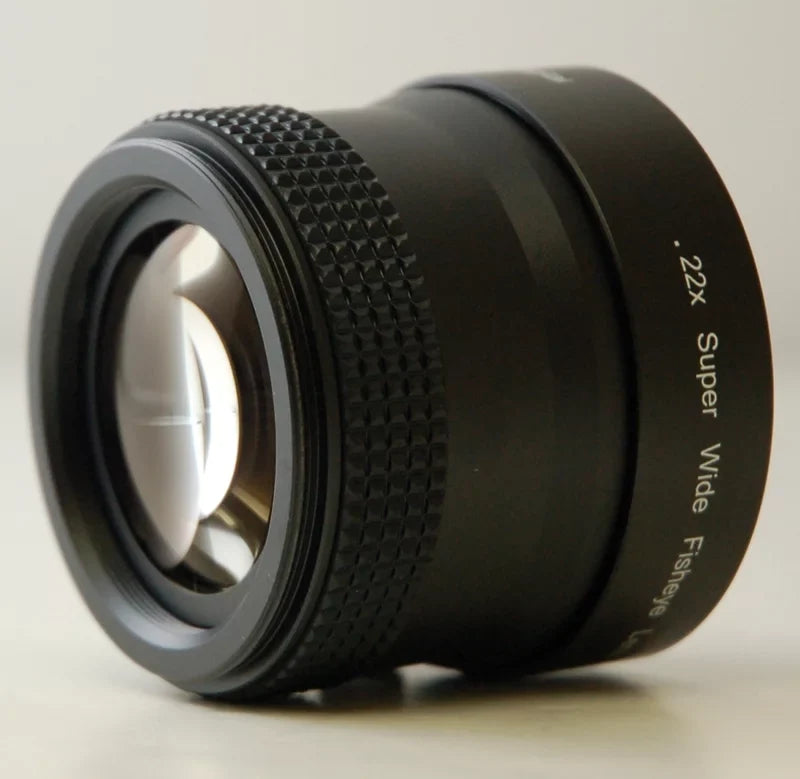 Canon VIXIA HF R800 0.21x-0.22x High Grade Fish-Eye Lens + Nw Direct Micro Fiber Cleaning Cloth